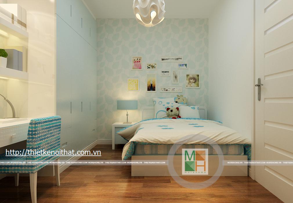 Thiết kế thi công nội thất chung cư Mandarin Garden Hòa Phát hiện đại