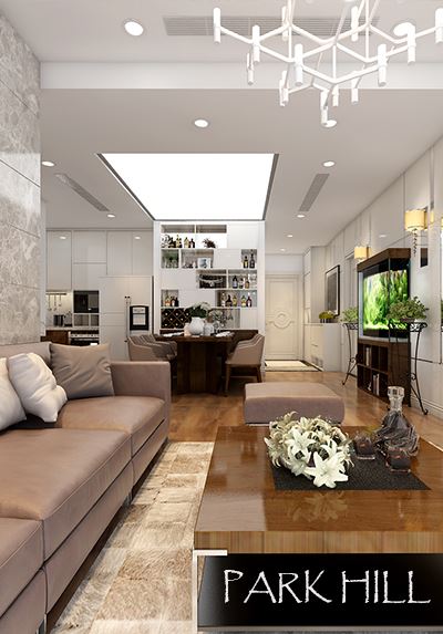Thiết kế nội thất chung cư cao cấp tại ParkHill - anh Hợp