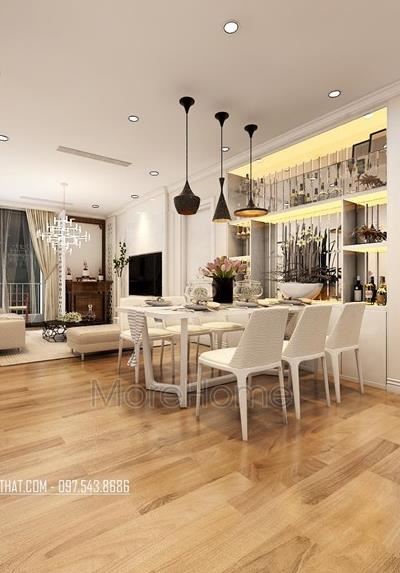 Mẫu thiết kế nội thất chung cư Park Hill đẹp, sang trọng