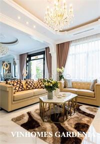 Thi công trọn gói nội thất biệt thự Vinhomes Gardenia cao cấp