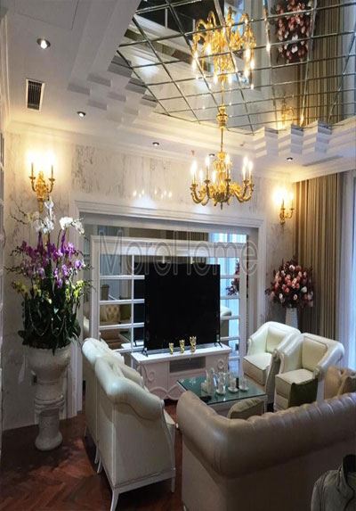 Thi công nội thất căn hộ cao cấp Hà Đô - Chị Phương